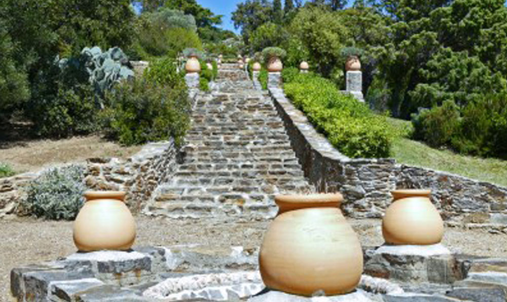 L’escalier fleuri