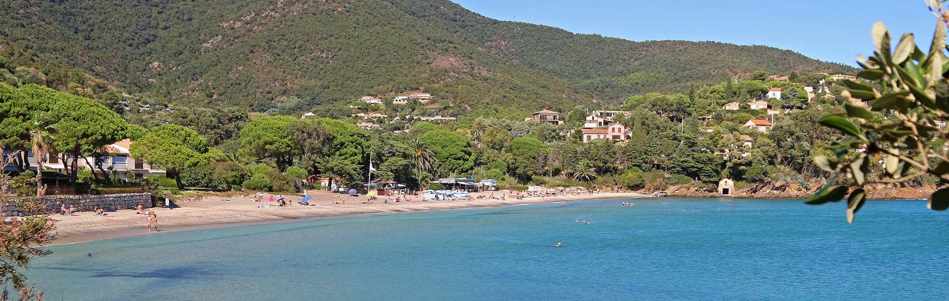 La plage de Pramousquier