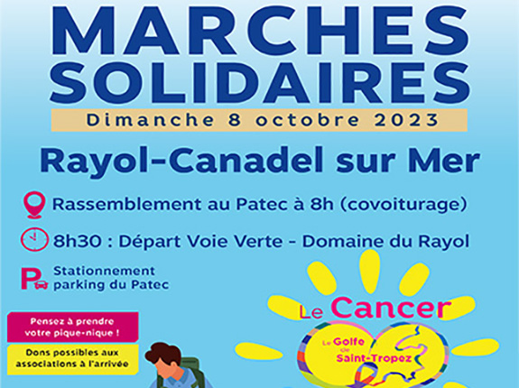 Marches solidaires 08/10/2023