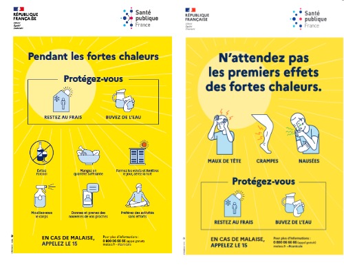 Fortes chaleurs et canicule : vigilance pour tous 