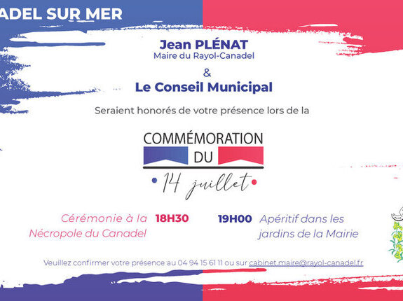 Crmonie de la Commmoration du 14 Juillet