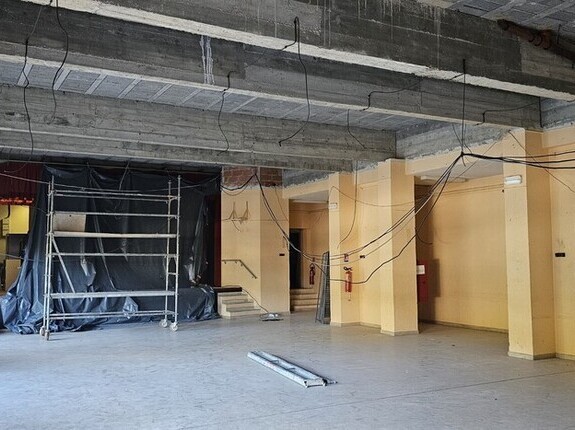 Rnovation de la salle des ftes