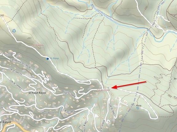 Travaux dentretien sur le sentier du Col de ltoile