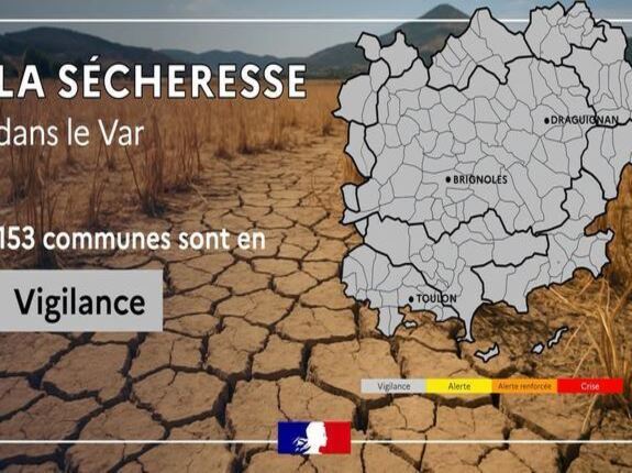 La sécheresse dans le Var - Vigilance