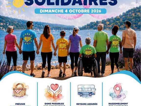 MARCHES SOLIDAIRES – DIMANCHE 4 OCTOBRE